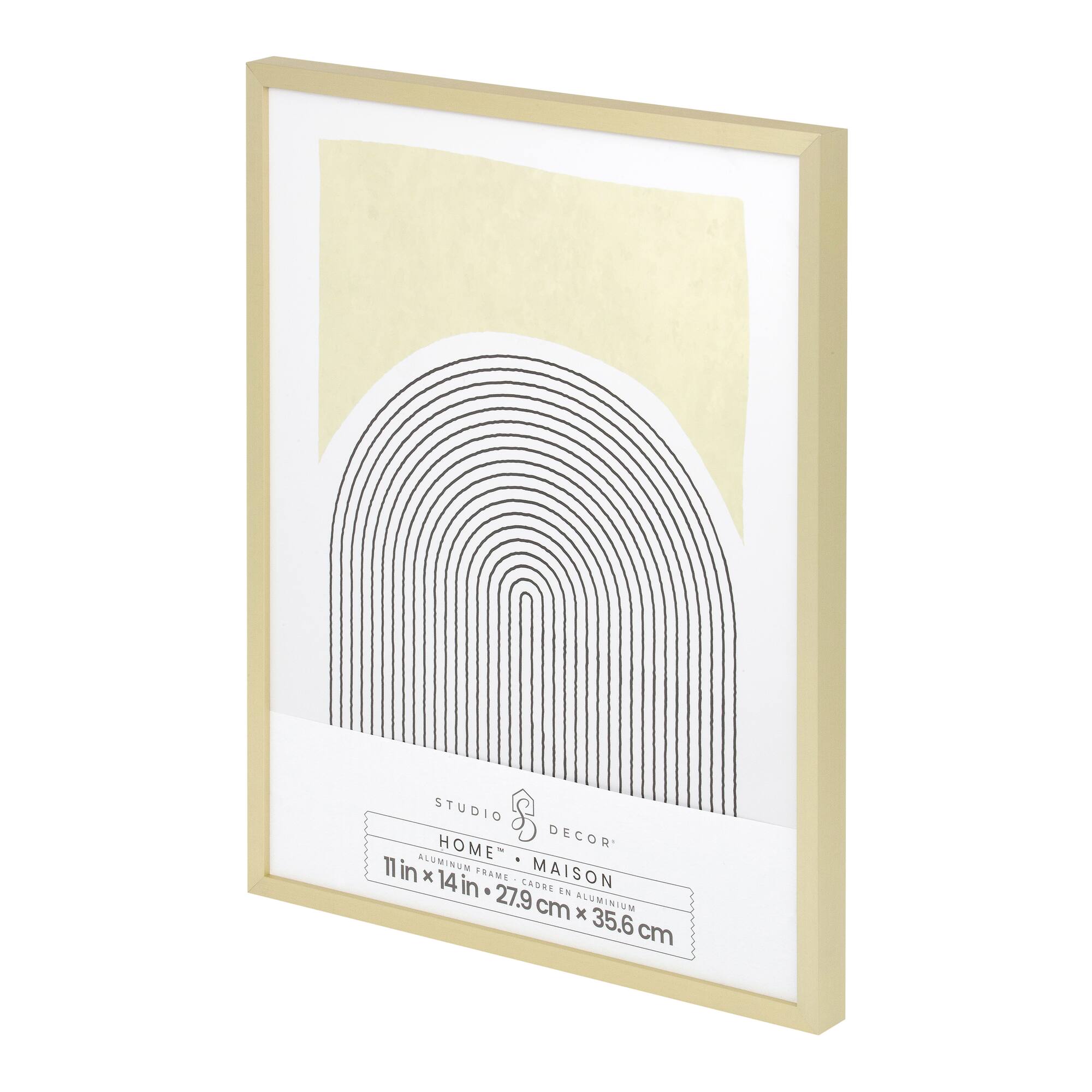 Home™ Gold Aluminum Frame by Studio Décor